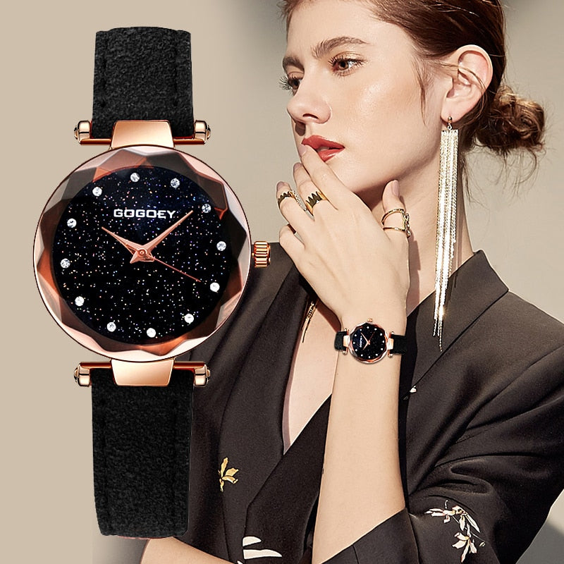 Women's Watches Luxury Starry Sky Wrist Watch